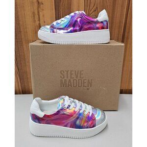 Steve Madden Little Girls JRockwyr Lace-Up Sneakers Size 3